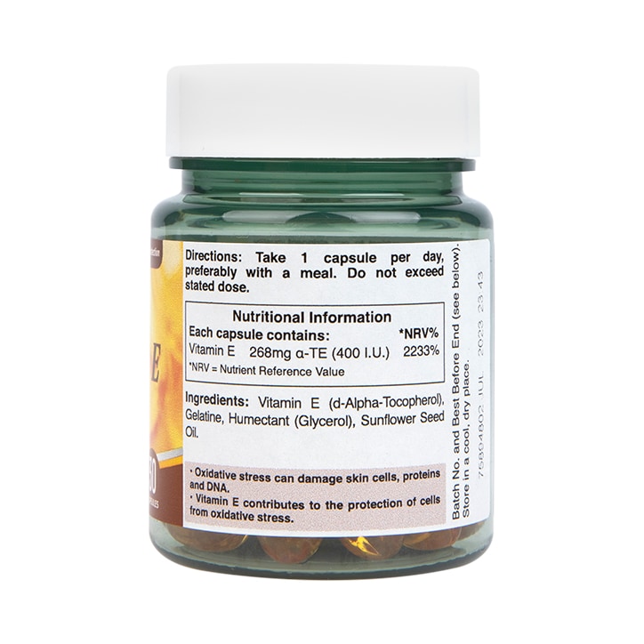 Holland & Barrett Natural Vitamin E 400iu 30 Capsules